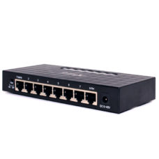Switch PoE Reverso 48v cascateável vlan on/off