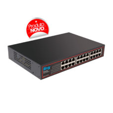 Switch Fast Ethernet de 24 Portas