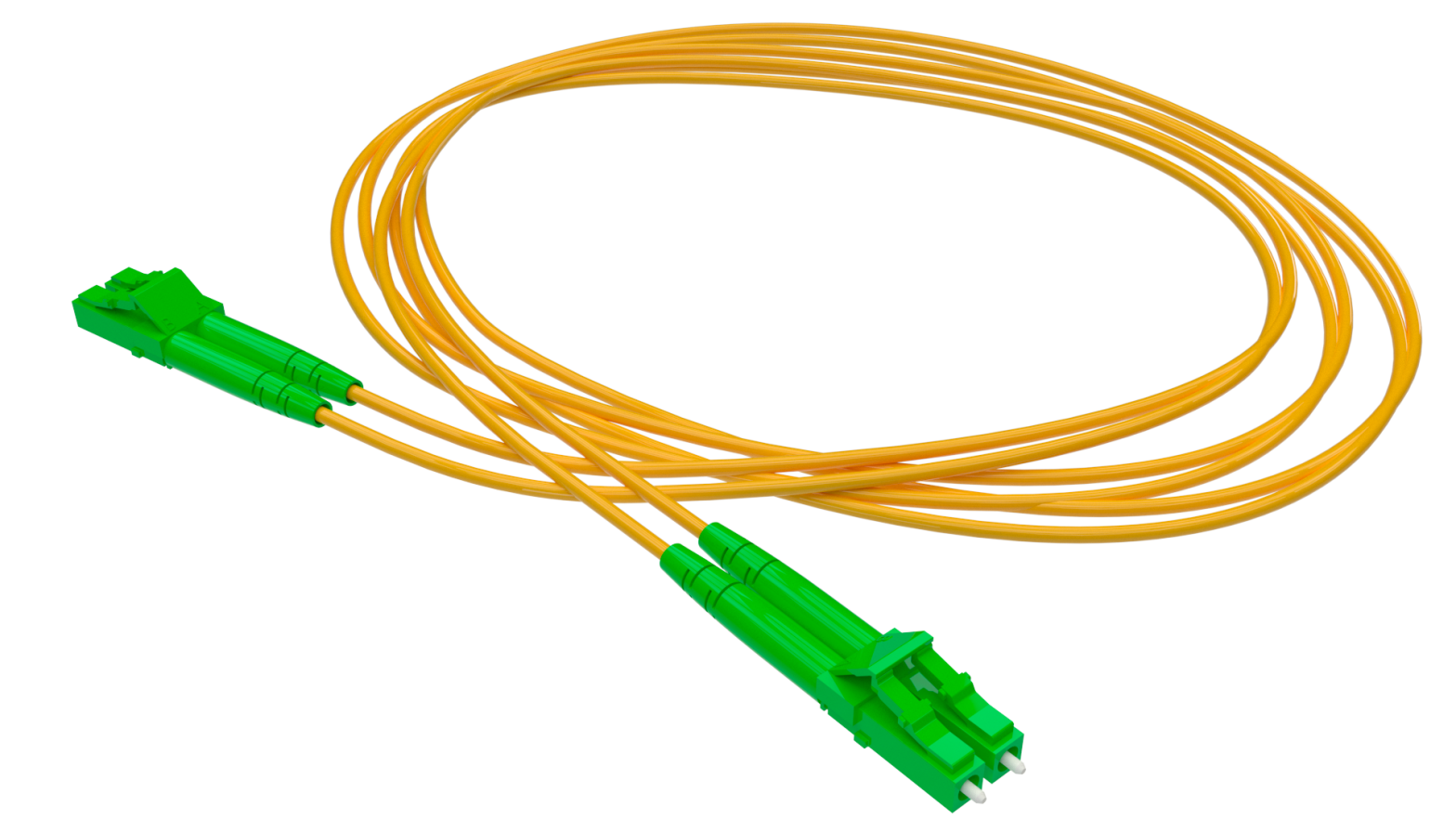 CORDAO OPTICO DUPLEX LC/APC-LC/APC - 5M - 2 Flex Telecom