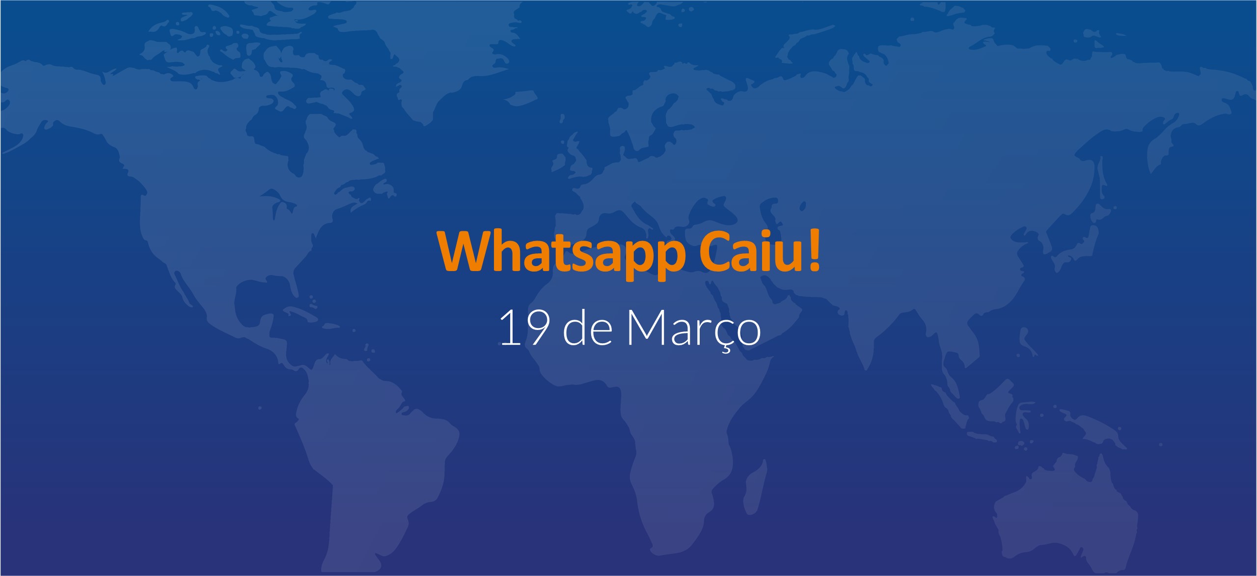 Whatsapp cai e apresenta instabilidade no mundo