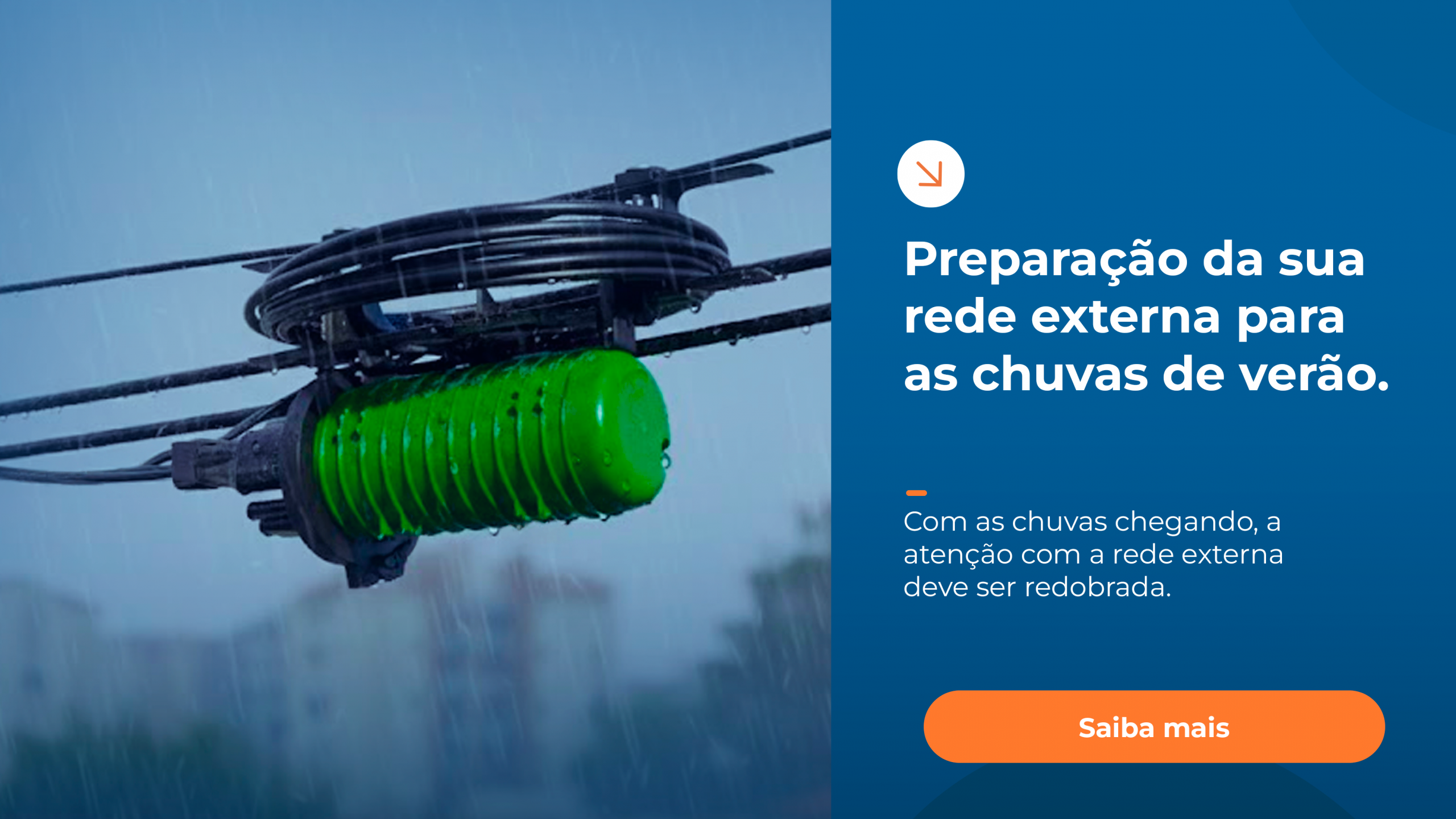 Preparação da Rede Externa para o Verão: Como Blindar Sua Estrutura Contra Calor, Chuvas e Tempestades